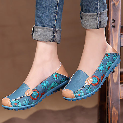 Genuine Leather Women Flats Spring Loafers Women Shoes Ballerina Flat New Oxford Shoes For Women Footwear Ladies Shoes Female